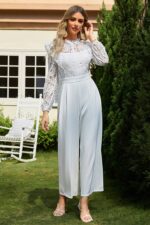 Combi Pantalon Blanche Champêtre